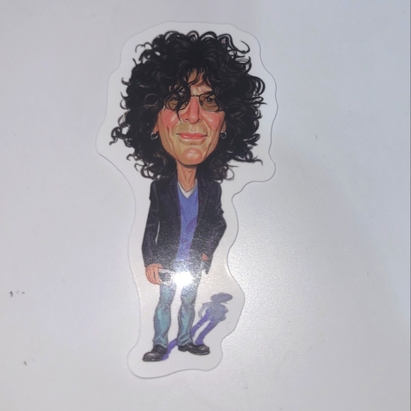 Howard Stern Sticker Character - Picture 1 of 1